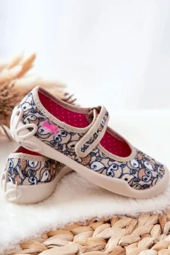 Best BEFADO Papcie Baleriny Sarenki 114X467 Beżowe