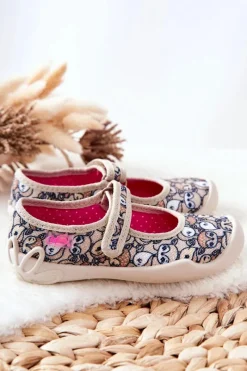 Best BEFADO Papcie Baleriny Sarenki 114X467 Beżowe