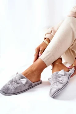 Online Evento Papcie Błyszczące Kotki Z Uszami Szare Kaisy