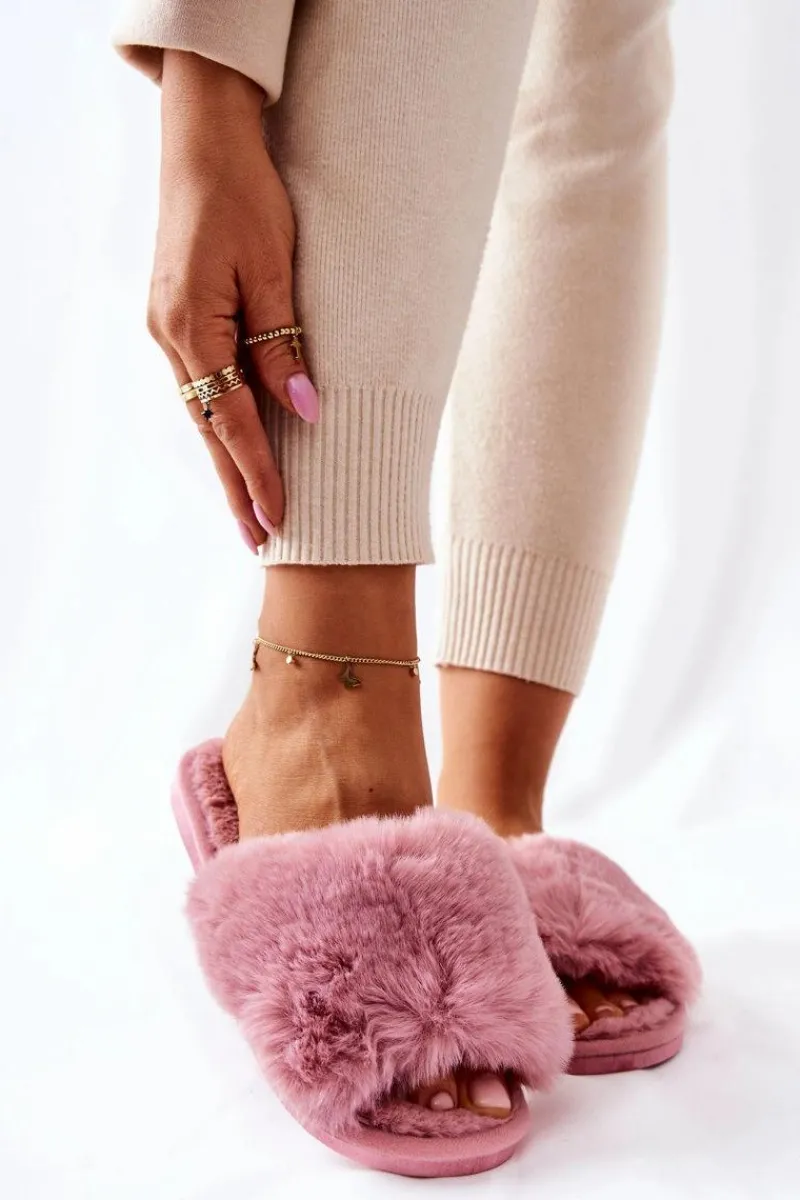 Best Boto Papcie Damskie Z Futerkiem Różowe Trusted