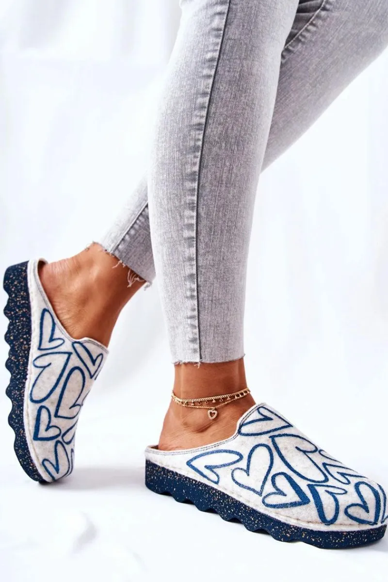 Kapcie Klasyczne|Klapki Damskie Klasyczne>INBLU Papcie Klapki Profilaktyczne DK07 002 Beżowe