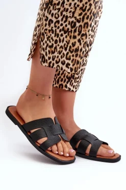 Klapki Damskie Klasyczne><noscript><img width=