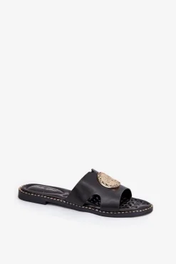 Klapki Damskie Klasyczne><noscript><img width=