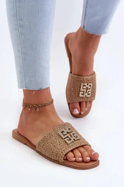 Klapki Damskie Klasyczne><noscript><img width=