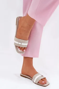 Klapki Damskie Klasyczne><noscript><img width=