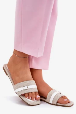 Klapki Damskie Klasyczne><noscript><img width=