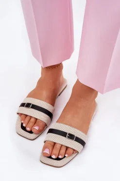 Klapki Damskie Klasyczne><noscript><img width=