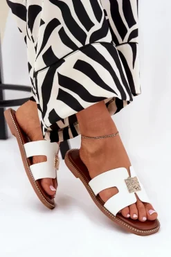 Klapki Damskie Klasyczne><noscript><img width=