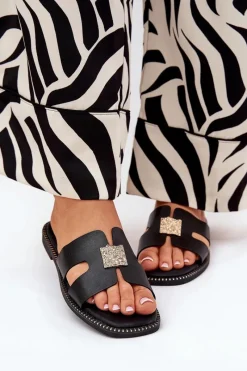 Klapki Damskie Klasyczne><noscript><img width=