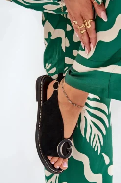 Sandały Płaskie><noscript><img width=