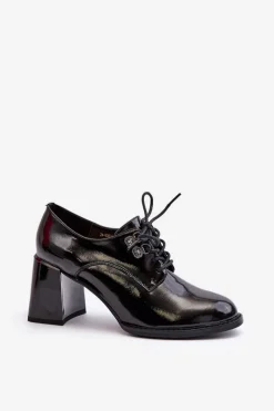 Półbuty Lakierowane><noscript><img width=