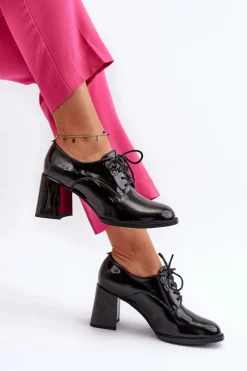 Półbuty Lakierowane><noscript><img width=