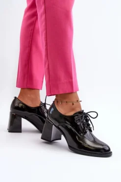 Półbuty Lakierowane><noscript><img width=