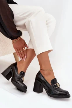 Półbuty Skórzane><noscript><img width=