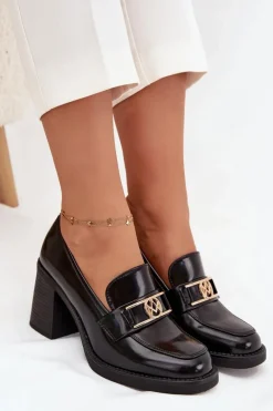 Półbuty Skórzane><noscript><img width=