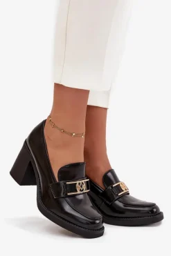 Półbuty Skórzane><noscript><img width=