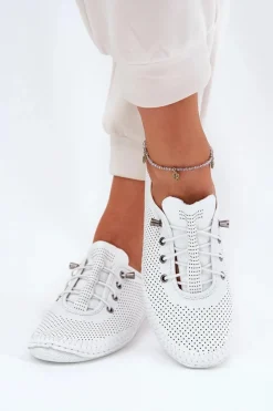 Półbuty Skórzane><noscript><img width=