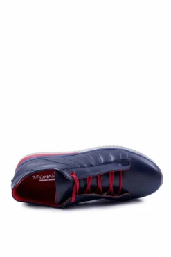 Bednarek Polish Shoes|Półbuty Casual></noscript>Boto Półbuty Męskie Bednarek Skórzane Sportowe Granatowe Geos