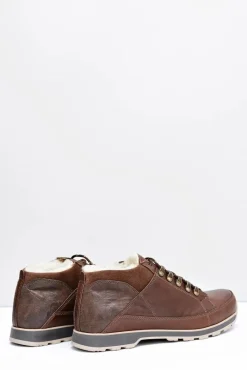 Outlet Boto Półbuty Męskie Brązowe Ocieplane Trafer