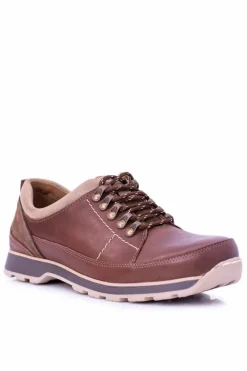 Online Boto Półbuty Męskie Brązowe Outdoor Ivar