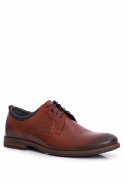 Półbuty Casual>Boto Półbuty Męskie Casual Skórzane Nikopol Brązowe 1726