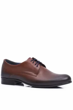 Półbuty Casual>Boto Półbuty Męskie Casual Skórzane Nikopol Brązowe 1738