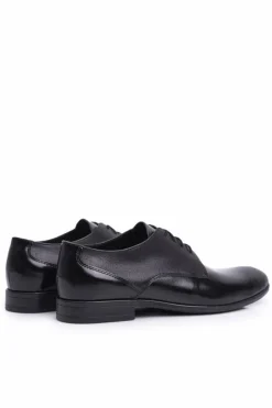 Półbuty Eleganckie></noscript>Boto Półbuty Męskie Eleganckie Bednarek Skórzane Czarne Jantar