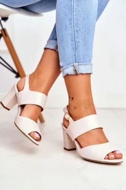 Sandały Na Obcasie><noscript><img width=