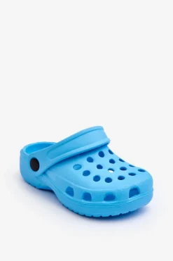 Chłopięce|Dziewczęce>Boto Piankowe Dziecięce Kroksy Klapki Jasnoniebieskie Percy