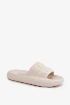 Klapki Basenowe|Klapki Na Platformie></noscript>Lee Piankowe Klapki Damskie MAYA SLIDER WOMEN LOW 50251016 Beżowe Beżowy