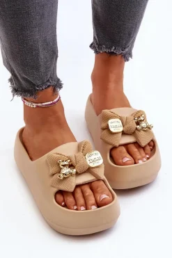 Klapki Na Platformie|Klapki Damskie Klasyczne><noscript><img width=