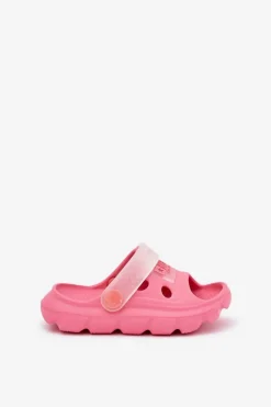 Dziewczęce>Big Star Shoes Piankowe Klapki Dziecięce Big Star RR374502 Różowe Różowy