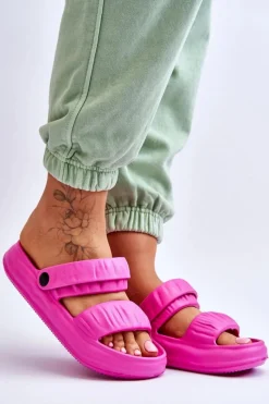 Sandały Płaskie|Klapki Basenowe><noscript><img width=