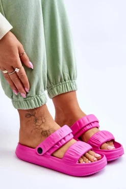 Sandały Płaskie|Klapki Basenowe><noscript><img width=