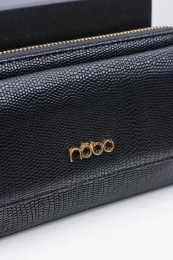 Discount Boto Piękny Damski Czarny Portfel Nobo