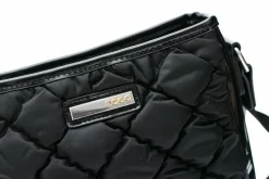 Hot Nobo Pikowana Czarna Torebka Listonoszka