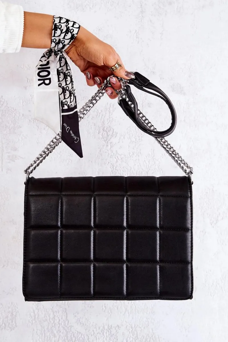 Hot Boto Pikowana Listonoszka Czarna Nerissa