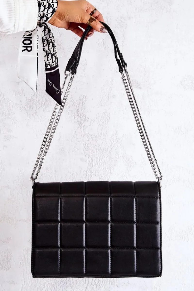 Hot Boto Pikowana Listonoszka Czarna Nerissa