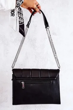 Hot Boto Pikowana Listonoszka Czarna Nerissa