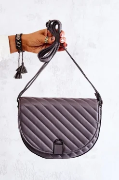 Hot Pikowana Listonoszka Na Magnes Szara Meridith Listonoszki