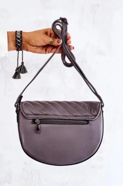 Hot Pikowana Listonoszka Na Magnes Szara Meridith Listonoszki