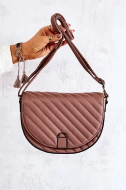 Listonoszki>Boto Pikowana Listonoszka Na Magnes Cappucino Meridith