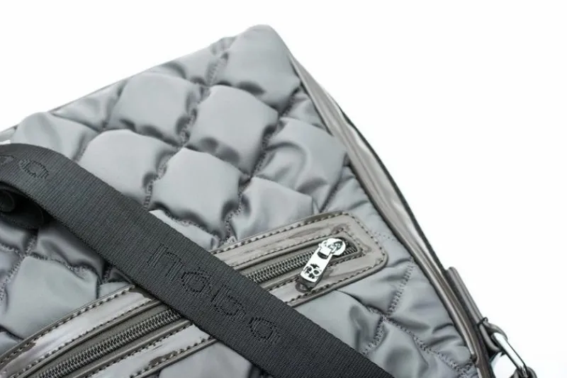 Torebki Nobo|Listonoszki>Nobo Pikowana Szara Torebka Listonoszka