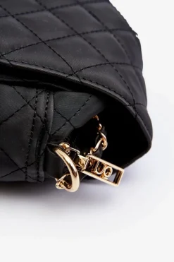 Best Pikowana Torebka Listonoszka NBAG-R3171-C020 Czarna Torebki Nobo|Torebki Klasyczne