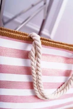 Hot Plażowa Duża Różowa Torebka Torba Damska Torebki Plażowe