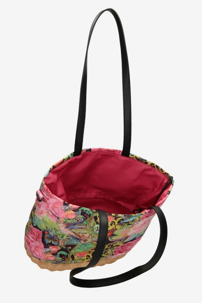 Sale Nobo Pleciona Torebka Koszyczek XP0350-CM08 Multikolor