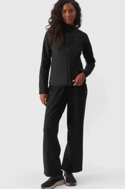 Polar Damski Regular Ze Stójką WMM00TFLEF294-20S Czarny Damskie Bluzy Damskie|Odzież 4F