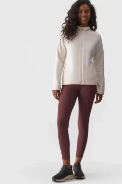 Outlet 4F Polar Damski Regular Ze Stójką WMM00TFLEF294-12S Kremowy