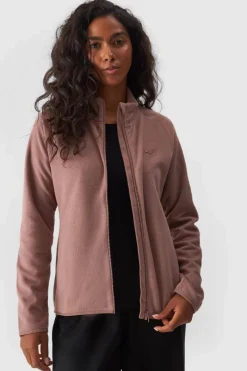 New 4F Polar Damski Regular Ze Stójką WMM00TFLEF294-83S Beżowy