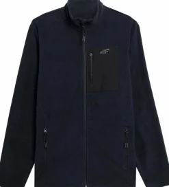 Hot 4F Polar Męski Ze Stójką Regular AW23TFLEM122-30S Granatowy